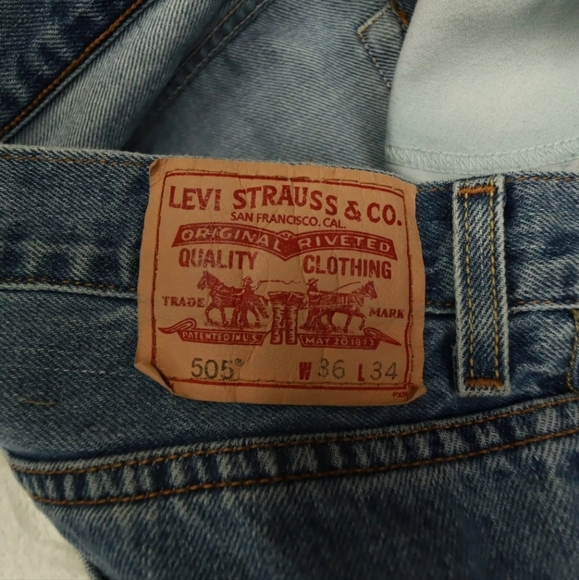 Levi's Men's Blue Jeans 36x34 - Picture 4 of 8